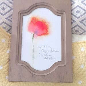 🥰 5/$25 - Faux Wood Picture, 9" x 13"